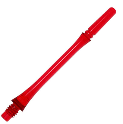 Fit Flight Gear Slim Spinning Dart Shafts - Super Medium #6 (35.0mm) Red