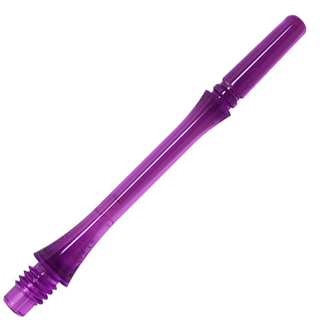 Fit Flight Gear Slim Spinning Dart Shafts - Super Medium #6 (35.0mm) Purple