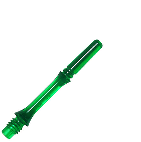 Fit Flight Gear Slim Spinning Dart Shafts - Super X-Short #1 (13.0mm) Green
