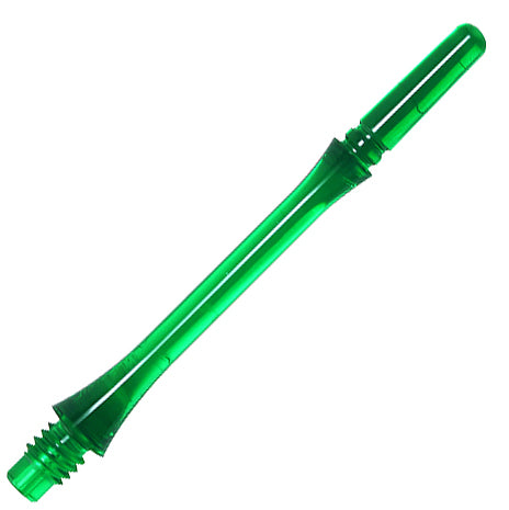 Fit Flight Gear Slim Spinning Dart Shafts - Super Medium #6 (35.0mm) Green