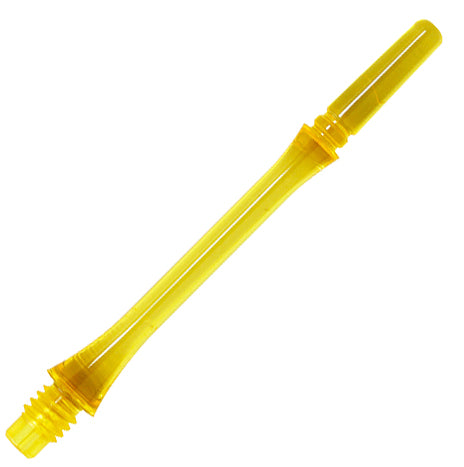 Fit Flight Gear Slim Spinning Dart Shafts - Super Medium #6 (35.0mm) Yellow