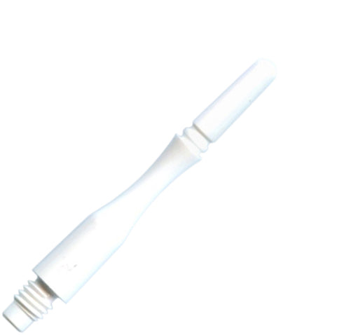 Fit Flight Gear Hybrid Spinning Dart Shafts - Short #3 (24.0mm) White