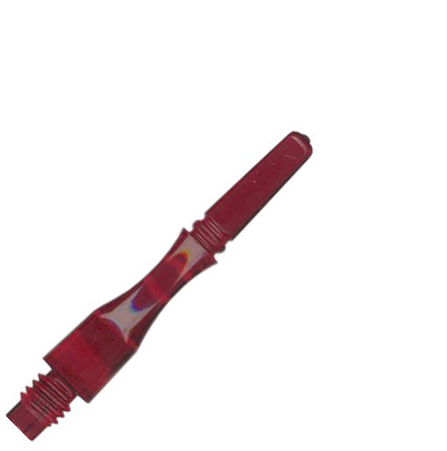 Fit Flight Gear Hybrid Spinning Dart Shafts - X-Short #2 (18.0mm) Red