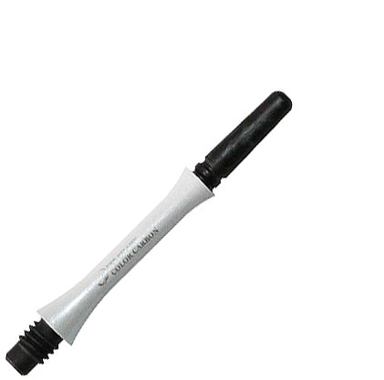 Fit Flight Carbon Slim Spinning Dart Shafts - Short #3 (24.0mm) White