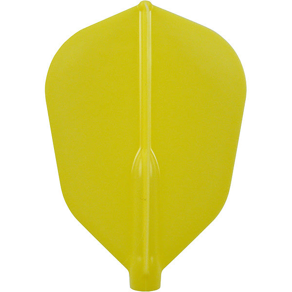 Fit Flight Air Dart Flights - Super Shape Yellow