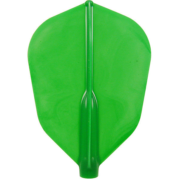 Fit Flight Air Dart Flights - Super Shape Green