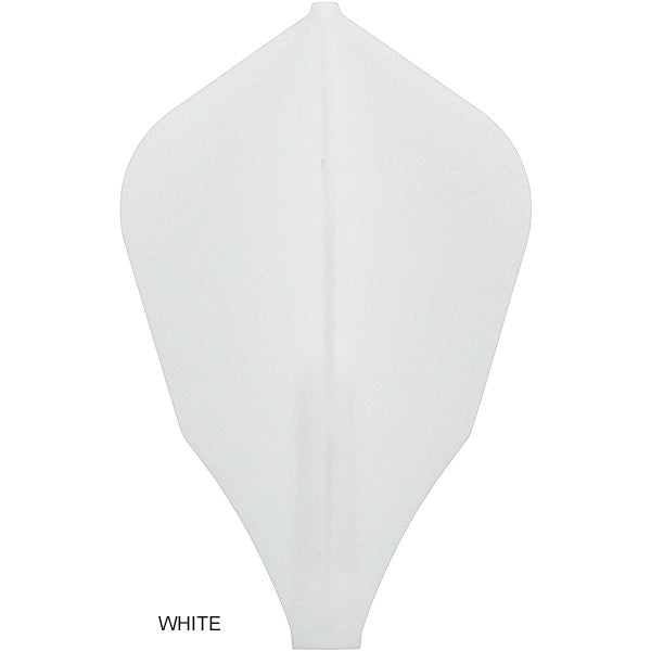 Fit Flight Dart Flights - W Shape White