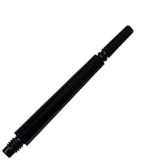 Fit Flight Gear Normal Locked Dart Shafts - Super Medium #6 (35.0mm) Black