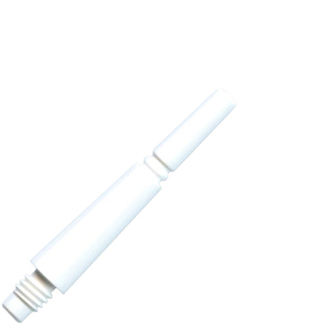 Fit Flight Gear Normal Locked Dart Shafts - X-Short #2 (18.0mm) White