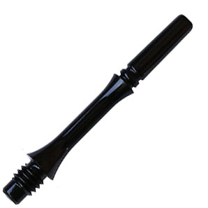 Fit Flight Gear Slim Locked Dart Shafts - Super X-Short #1 (13.0mm) Black