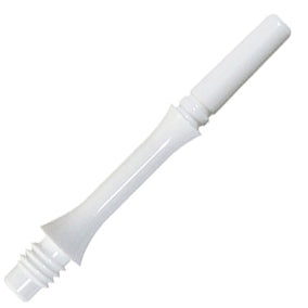 Fit Flight Gear Slim Locked Dart Shafts - X-Short #2 (18.0mm) White