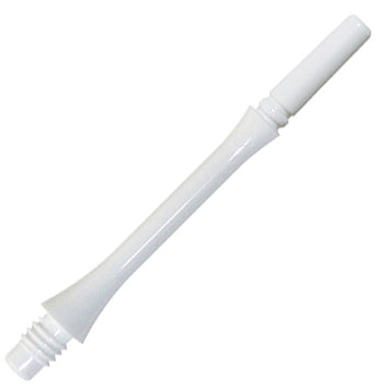 Fit Flight Gear Slim Locked Dart Shafts - Inbetween #4 (28.5mm) White