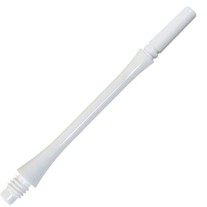 Fit Flight Gear Slim Locked Dart Shafts - Super Medium #6 (35.0mm) White