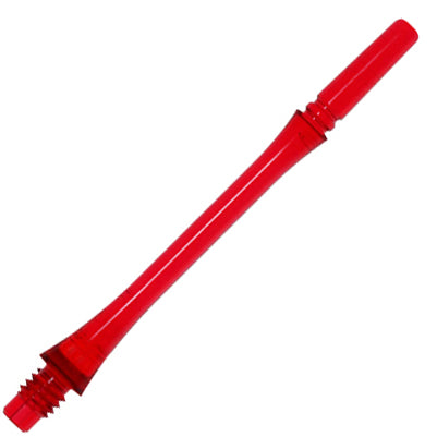 Fit Flight Gear Slim Locked Dart Shafts - Super Medium #6 (35.0mm) Red