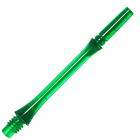 Fit Flight Gear Slim Locked Dart Shafts - Super Medium #6 (35.0mm) Green