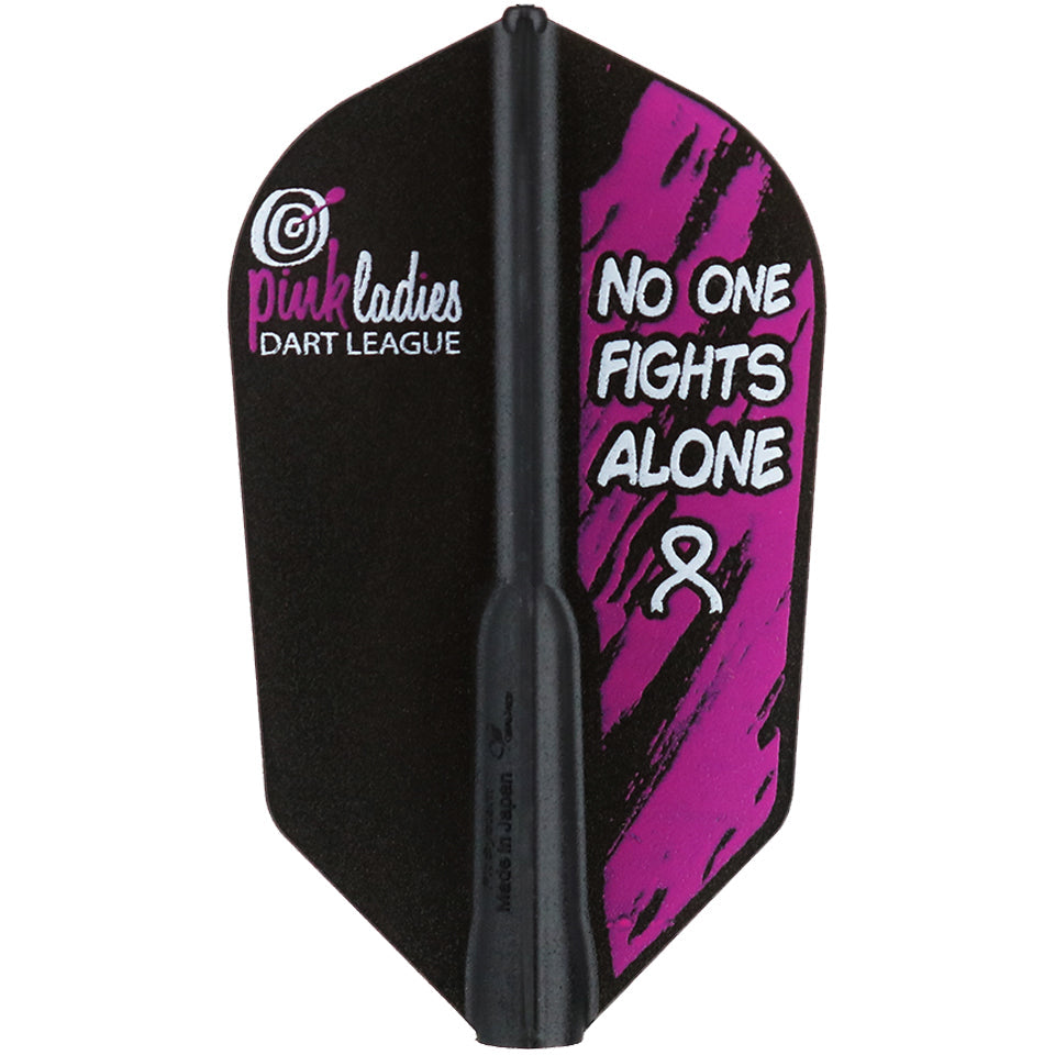 Fit Flight Pink Ladies Dart League V3 Dart Flights - Slim