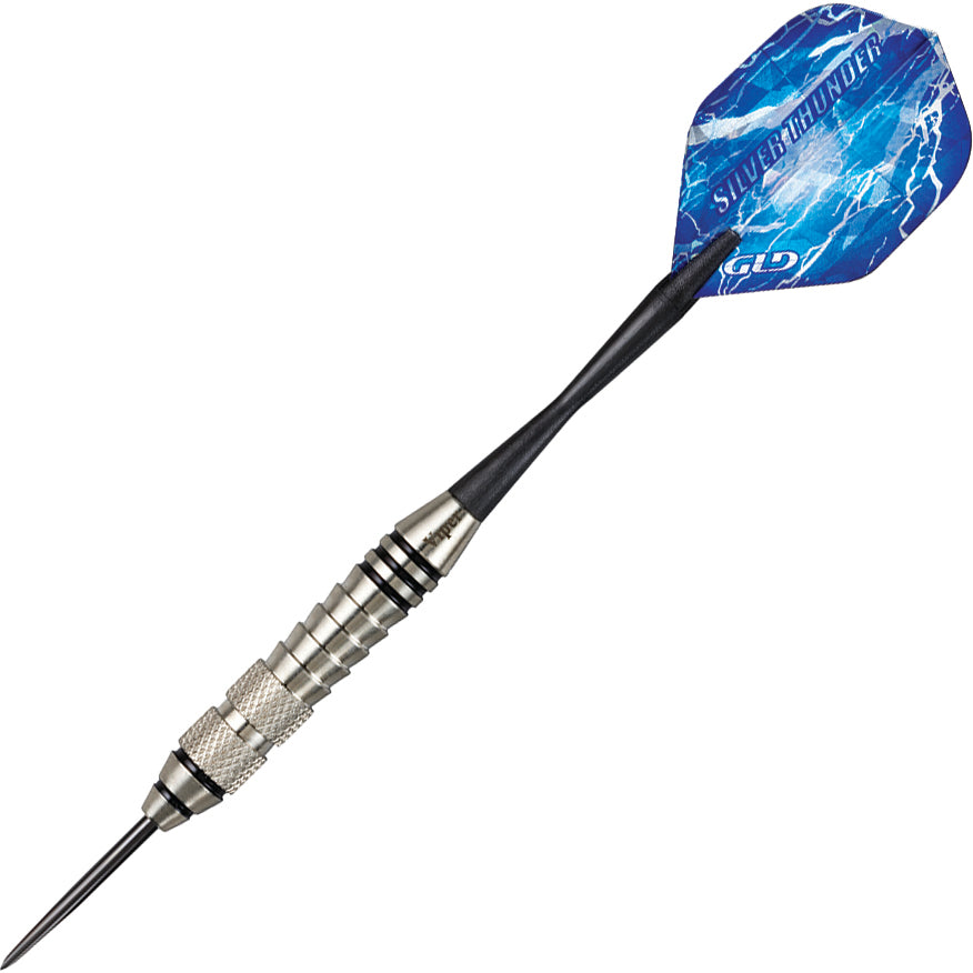 GLD Silver Thunder Steel Tip Darts - 23gm