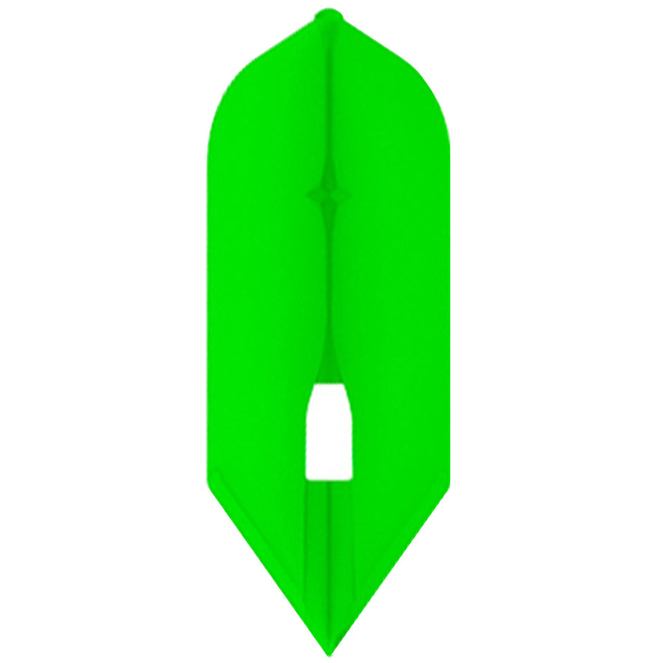 L-Style Pro Dart Flights - L6 / Slim Lime Green