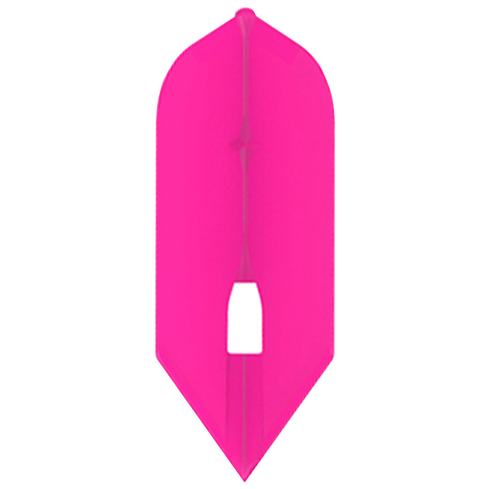 L-Style Pro Dart Flights - L6 / Slim Hot Pink