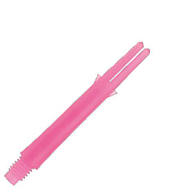 L-Style L-Shaft Locked Dart Shafts - 260 Inbetween Shocking Pink