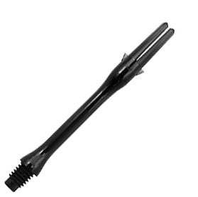 L-Style L-Shaft Locked Slim Dart Shafts - 370 Medium Black
