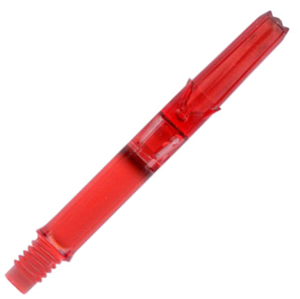 L-Style L-Shaft Silent Straight Dart Shafts - 260 Inbetween Clear Red