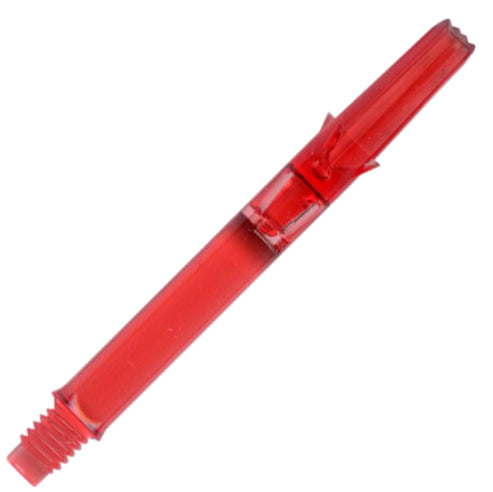 L-Style L-Shaft Silent Straight Dart Shafts - 330 Medium Clear Red