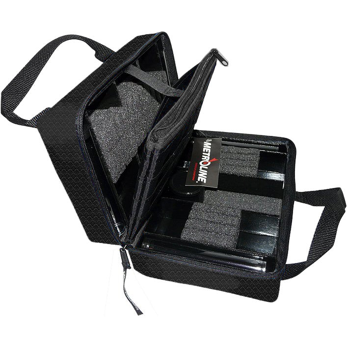 Metroline Split Back Pro Dart Case - Black Diamond