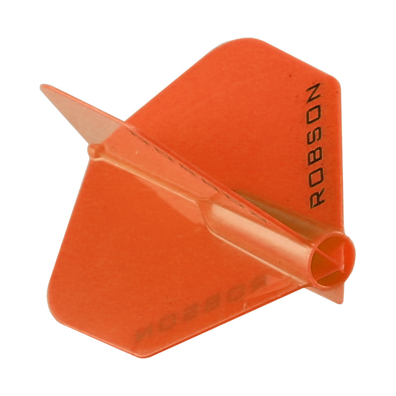 Robson Plus Dart Flights - Fantail Orange