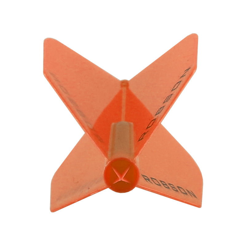 Robson Plus Dart Flights - Astra Orange