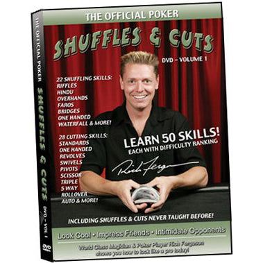 Official Poker Shuffles & Cuts Dvd Vol 1