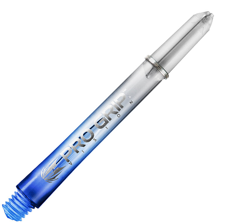 Target Pro Grip Vision Dart Shafts - Medium Clear Blue